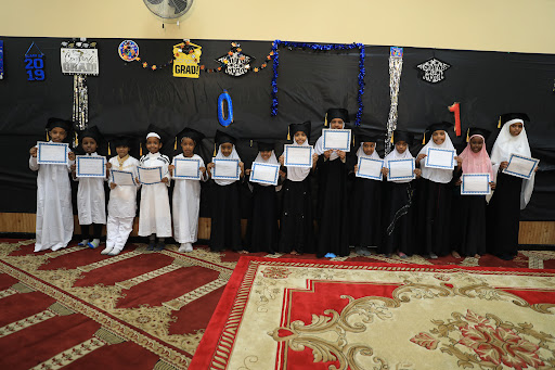 Students studying Qur'an